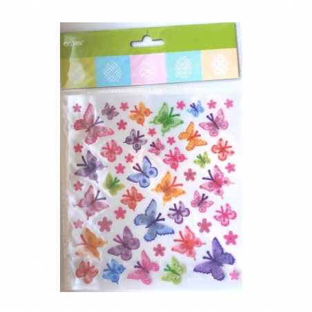 Wielkanocne naklejki - motyle