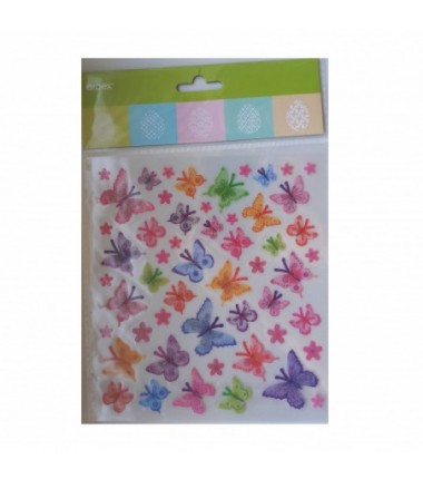 Wielkanocne naklejki - motyle