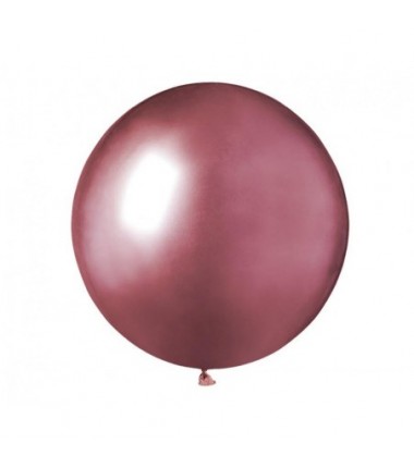 Balon Gemar 48 cm - 19" różowy SHINY PINK GB150/091 - 1 sztuka