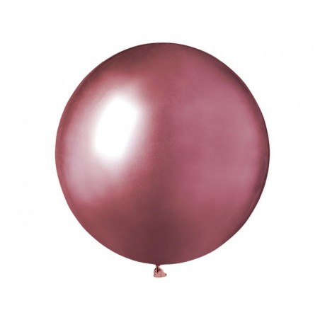 Balon Gemar 48 cm - 19" różowy SHINY PINK GB150/091 - 1 sztuka