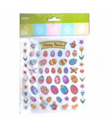 Wielkanocne naklejki - jajeczka