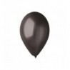 Balony metaliczne Gemar 30 cm - 12" - METALICZNE czarne GM110/65 - 10 sztuk