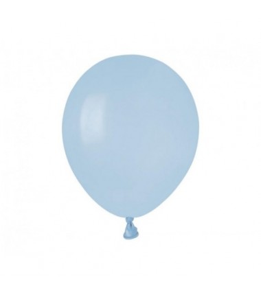 Balony Gemar 13 cm - 5" - pastelowe pudrowe błękitne Powder blue A50/108 - 100 sztuk