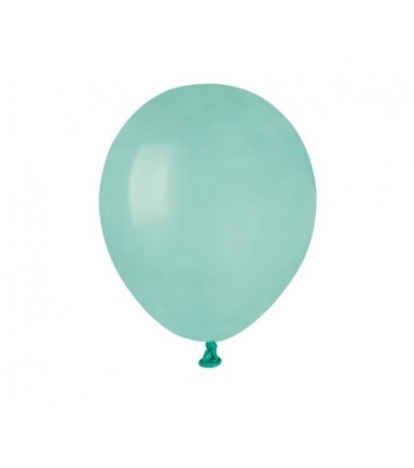 Balony Gemar 13 cm - 5" - pastelowe miętowe Tiffany A50/109 - 100 sztuk