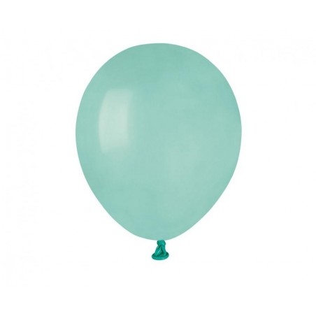 Balony Gemar 13 cm - 5" - pastelowe miętowe Tiffany A50/109 - 100 sztuk