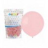 Balony Gemar 48 cm - 19" - pastelowe pudrowe różowe Powder pink G19/107 - 25 sztuk