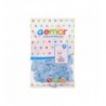 Balony Gemar 30 cm - 12" - pastelowe pudrowe błękitne Powder blue G110/108 - 100 sztuk