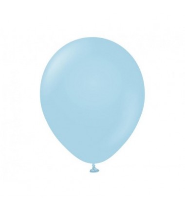 Balony Kalisan 30 cm - 12" - MACARON Blue - niebieskie - 100 sztuk