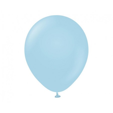 Balony Kalisan 30 cm - 12" - MACARON Blue - niebieskie - 100 sztuk