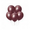 Balony Kalisan 30 cm -12" - MIRROR Burgundy - chromowane burgundowe, bordowe - 50 sztuk
