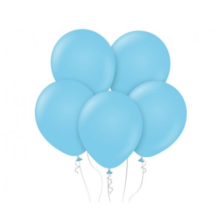 Balony Kalisan 30 cm - 12" - STANDARD Baby Blue - dziecięcy niebieski, pastelowy jasnoniebieski - 100 sztuk