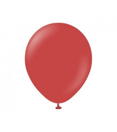 Balony Kalisan 30 cm - 12" - STANDARD Deep Red - głęboki czerwony, pastelowy czerwony - 100 sztuk