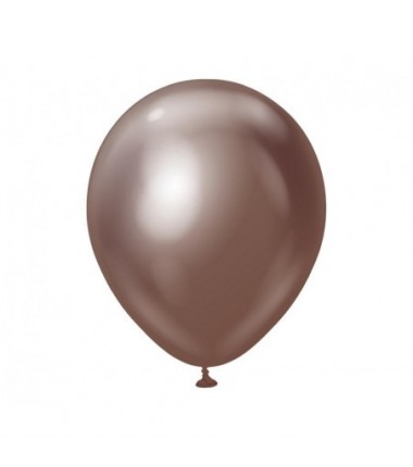 Balony Kalisan 30 cm - 12" - MIRROR Chocolate - czekoladowe - 50 sztuk