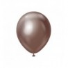Balony Kalisan 30 cm - 12" - MIRROR Chocolate - czekoladowe - 50 sztuk