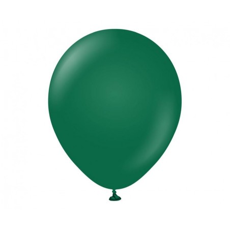 Balony Kalisan 46 cm - 18" - STANDARD Dark Green - pastelowe ciemnozielone - 25 sztuk