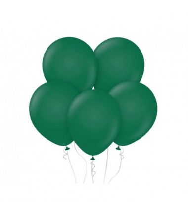 Balony Kalisan 46 cm - 18" - STANDARD Dark Green - pastelowe ciemnozielone - 25 sztuk