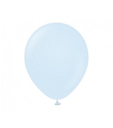 Balony Kalisan 46 cm - 18" - MACARON Baby Blue - dziecięce niebieskie - 25 sztuk