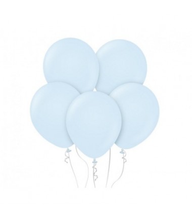 Balony Kalisan 46 cm - 18" - MACARON Baby Blue - dziecięce niebieskie - 25 sztuk