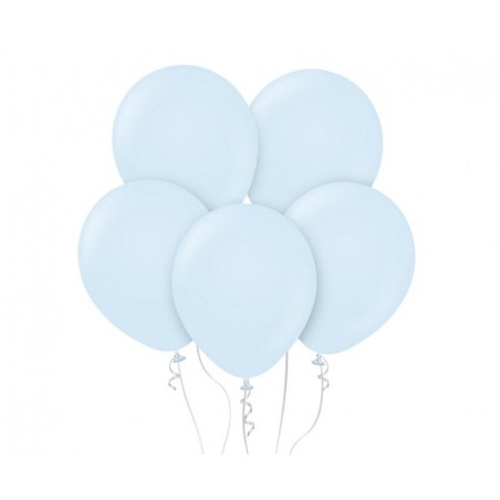 Balony Kalisan 46 cm - 18" - MACARON Baby Blue - dziecięce niebieskie - 25 sztuk