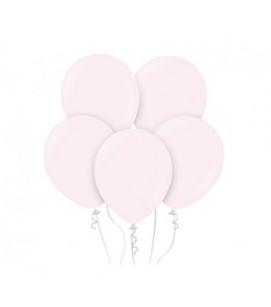 Balony Kalisan 46 cm - 18" - MACARON Pale Pink - jasnoróżowe - 25 sztuk