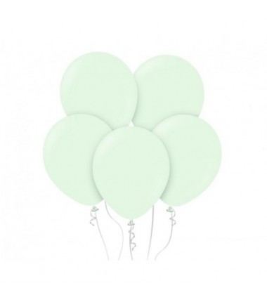 Balony Kalisan 46 cm - 18" - MACARON Pale Green - jasnozielone - 25 sztuk