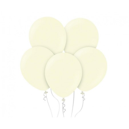 Balony Kalisan 46 cm - 18" - MACARON Pale Yellow - jasnożółte - 25 sztuk