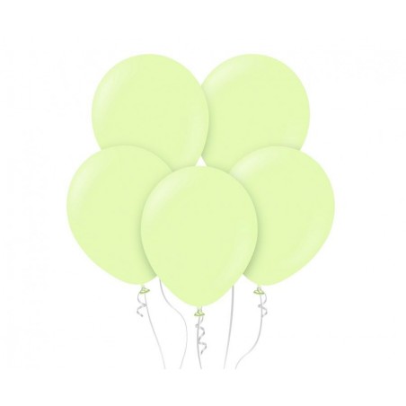 Balony Kalisan 46 cm - 18" - MACARON Pistachio - pistacjowe - 25 sztuk