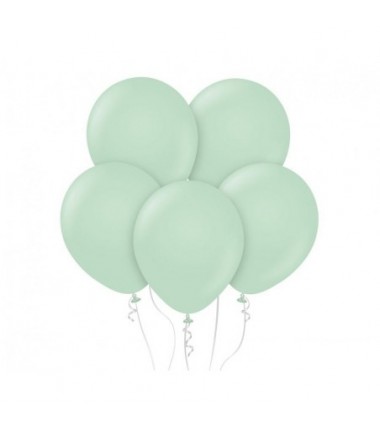 Balony Kalisan 46 cm - 18" - MACARON Green - zielone - 25 sztuk