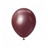 Balony Kalisan 46 cm - 18" - MIRROR Burgundy - chromowane burgundowe, bordowe - 25 sztuk