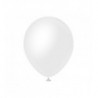 Balony Kalisan 46 cm - 18" - OPAQUE SATIN Snow White - nieprzezroczyste satynowe śnieżnobiałe - 25 sztuk