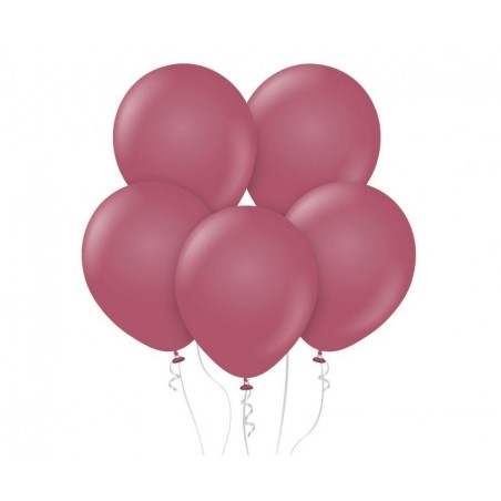 Balony Kalisan 46 cm - 18" - RETRO Wild Berry - dzika jagoda, matowe jeżynowe - 25 sztuk