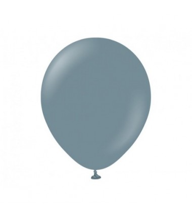 Balony Kalisan 46 cm - 18" - RETRO Denim - dżinsowe, matowe ciemnoszare - 25 sztuk