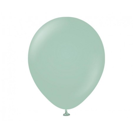 Balony Kalisan 46 cm - 18" - RETRO Winter Green - zimowy zielony, matowe zielone - 25 sztuk