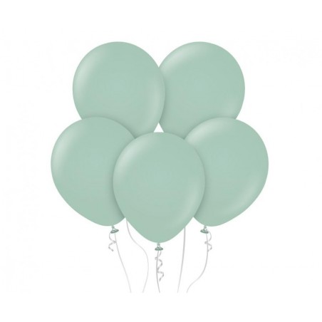 Balony Kalisan 46 cm - 18" - RETRO Winter Green - zimowy zielony, matowe zielone - 25 sztuk