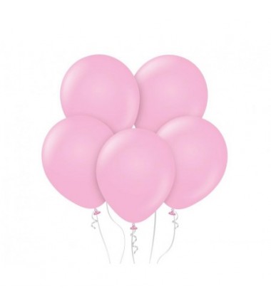 Balony Kalisan 46 cm - 18" - STANDARD Candy Pink - cukierkowe różowe, pastelowe różowe - 25 sztuk