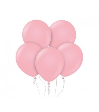 Balony Kalisan 46 cm - 18" - STANDARD Flamingo Pink - flamingowy róż, pastelowe różowe - 25 sztuk