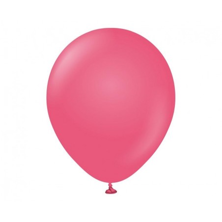 Balony Kalisan 46 cm - 18" - STANDARD Fuchsia - fuksja, pastelowe fuksjowe - 25 sztuk
