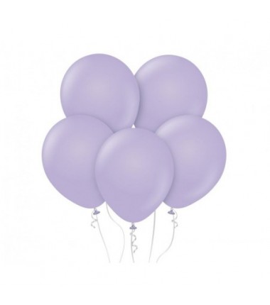 Balony Kalisan 46 cm - 18" - STANDARD Lilac - pastelowe liliowe - 25 sztuk
