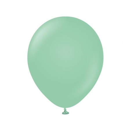 Balony Kalisan 46 cm - 18" - STANDARD Mint Green - miętowa zieleń, pastelowe zielone - 25 sztuk