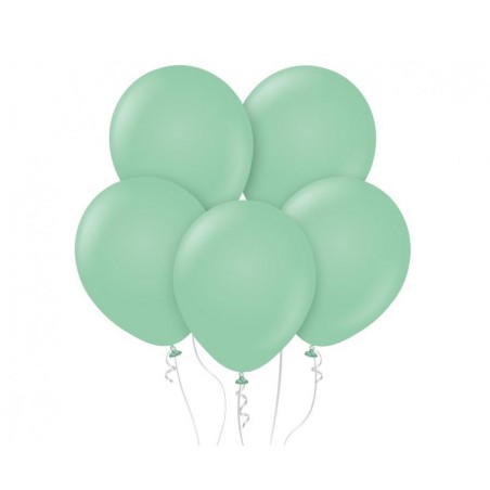 Balony Kalisan 46 cm - 18" - STANDARD Mint Green - miętowa zieleń, pastelowe zielone - 25 sztuk