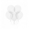 Balony Kalisan 46 cm - 18" - STANDARD Transparent - przezroczyste - 25 sztuk