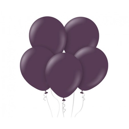 Balony Kalisan 46 cm - 18" - STANDARD Plum - śliwkowe, pastelowe fioletowe - 25 sztuk