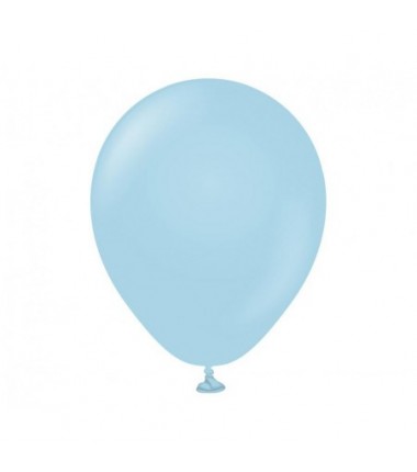 Balony Kalisan 13 cm - 5" - MACARON Blue - niebieskie - 100 sztuk
