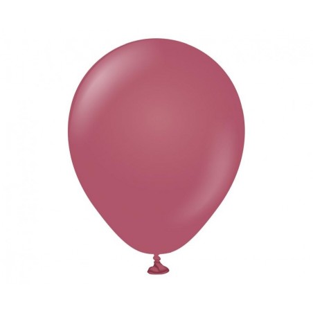 Balony Kalisan 13 cm - 5" - RETRO Wild Berry - dzika jagoda, matowe jeżynowe - 100 sztuk