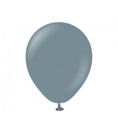 Balony Kalisan 13 cm - 5" - RETRO Denim - dżinsowe, matowe szare - 100 sztuk