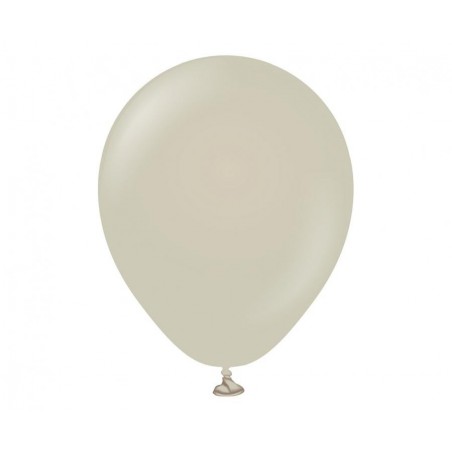 Balony Kalisan 13 cm - 5" - RETRO Stone - kamienne, matowe szare - 100 sztuk