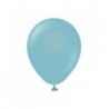 Balony Kalisan 13 cm - 5" - RETRO Blue Glass - niebieskie szkło, matowe niebieskie - 100 sztuk