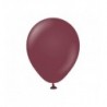 Balony Kalisan 13 cm - 5" - STANDARD Burgundy - bordowe, pastelowe burgundowe - 100 sztuk