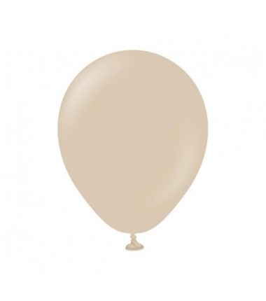 Balony Kalisan 13 cm - 5" - STANDARD Hazelnut - orzech laskowy, pastelowe orzechowe - 100 sztuk