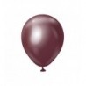 Balony Kalisan 13 cm - 5" - MIRROR Burgundy - chromowane bordowe, burgundowe - 100 sztuk